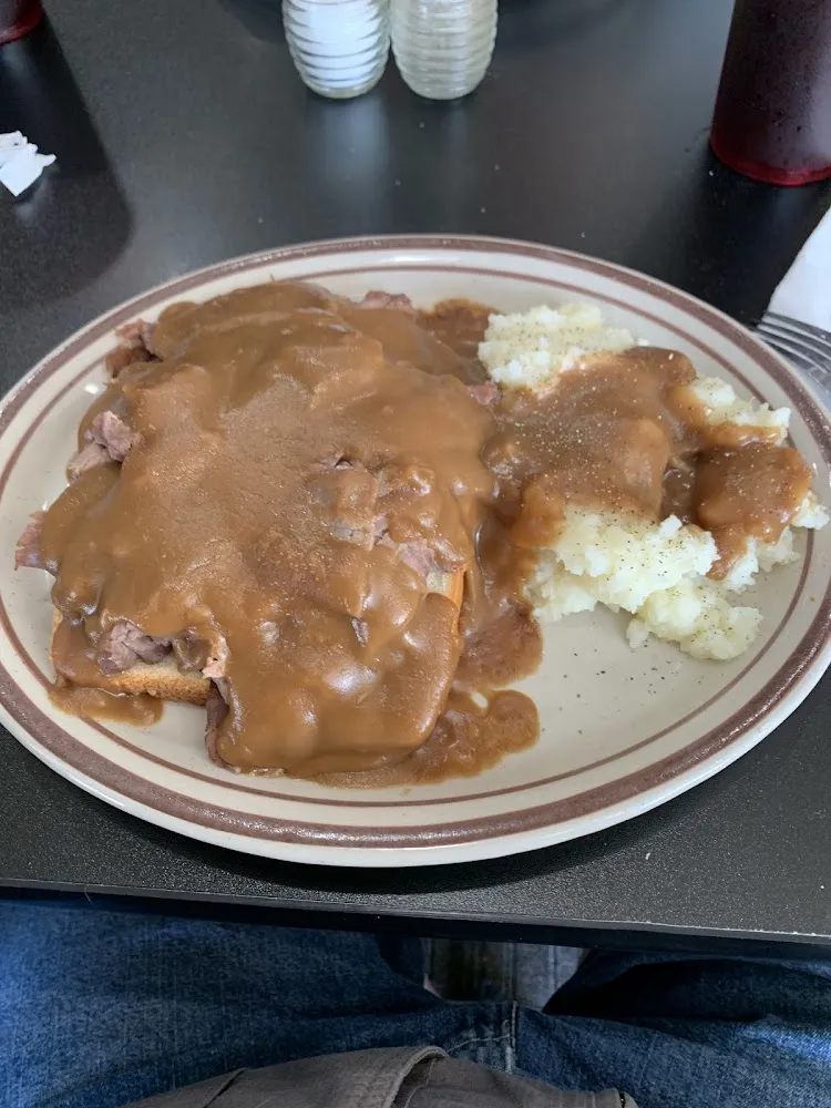 Open Faced Roast Beef